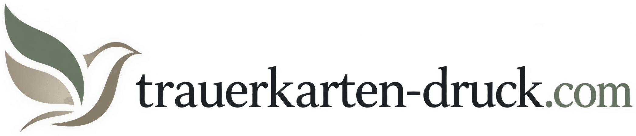 Trauerkarten logo Trauerkarten logo